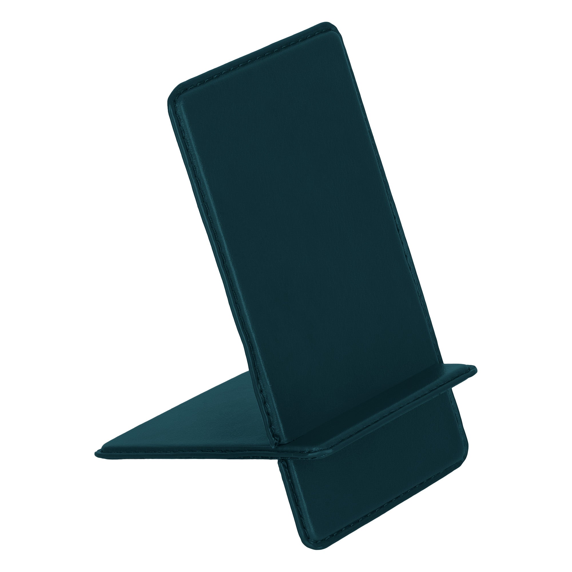 V-CUBE DESIGNS Premium Vegan Leather Universal Travel Mobile Holder - Deep Teal