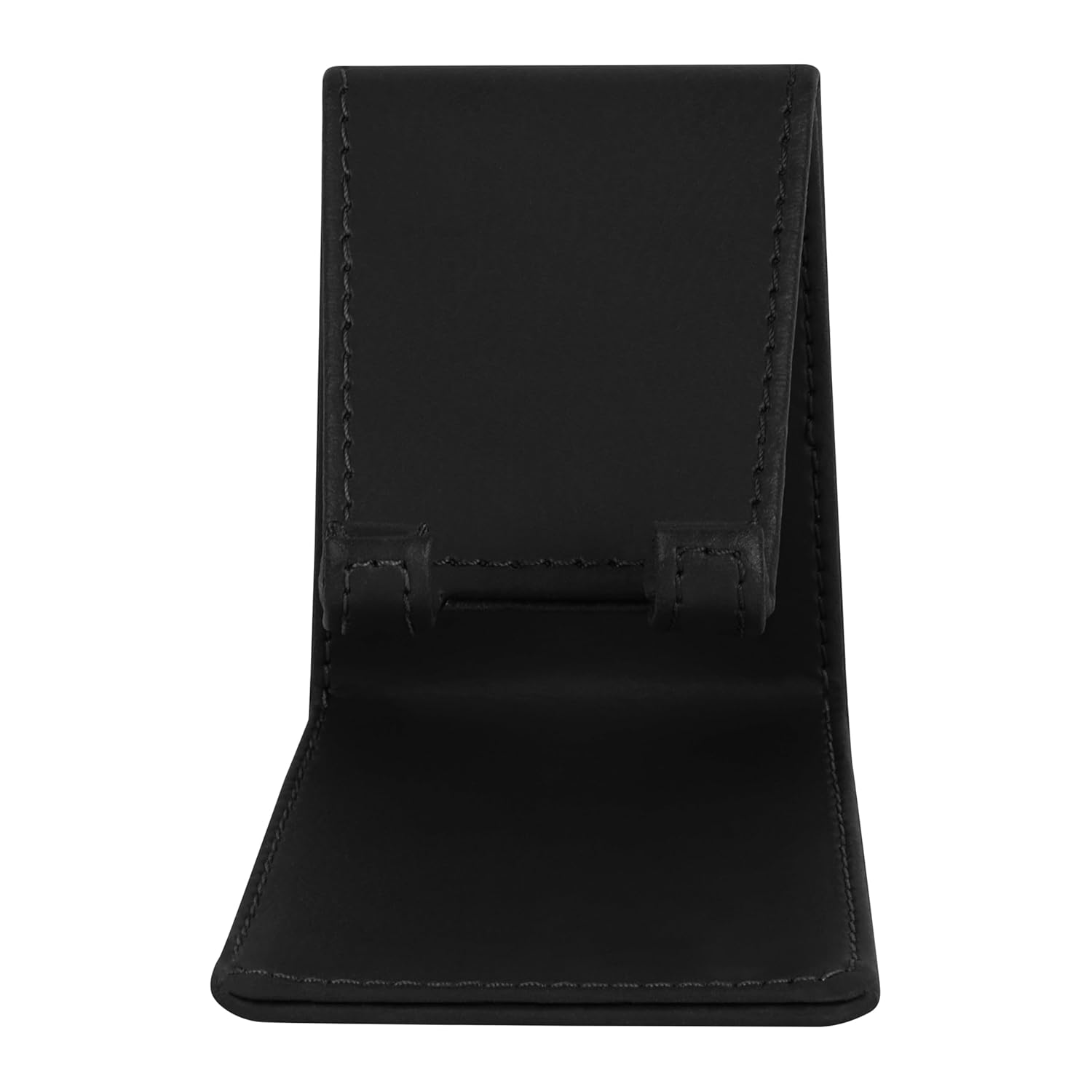 V-CUBE DESIGNS Premium Vegan Leather Mobile Holder Black