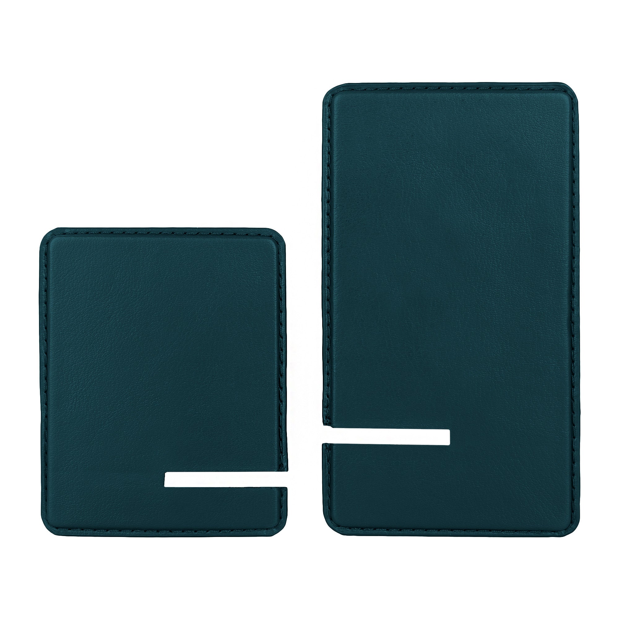 V-CUBE DESIGNS Premium Vegan Leather Universal Travel Mobile Holder - Deep Teal