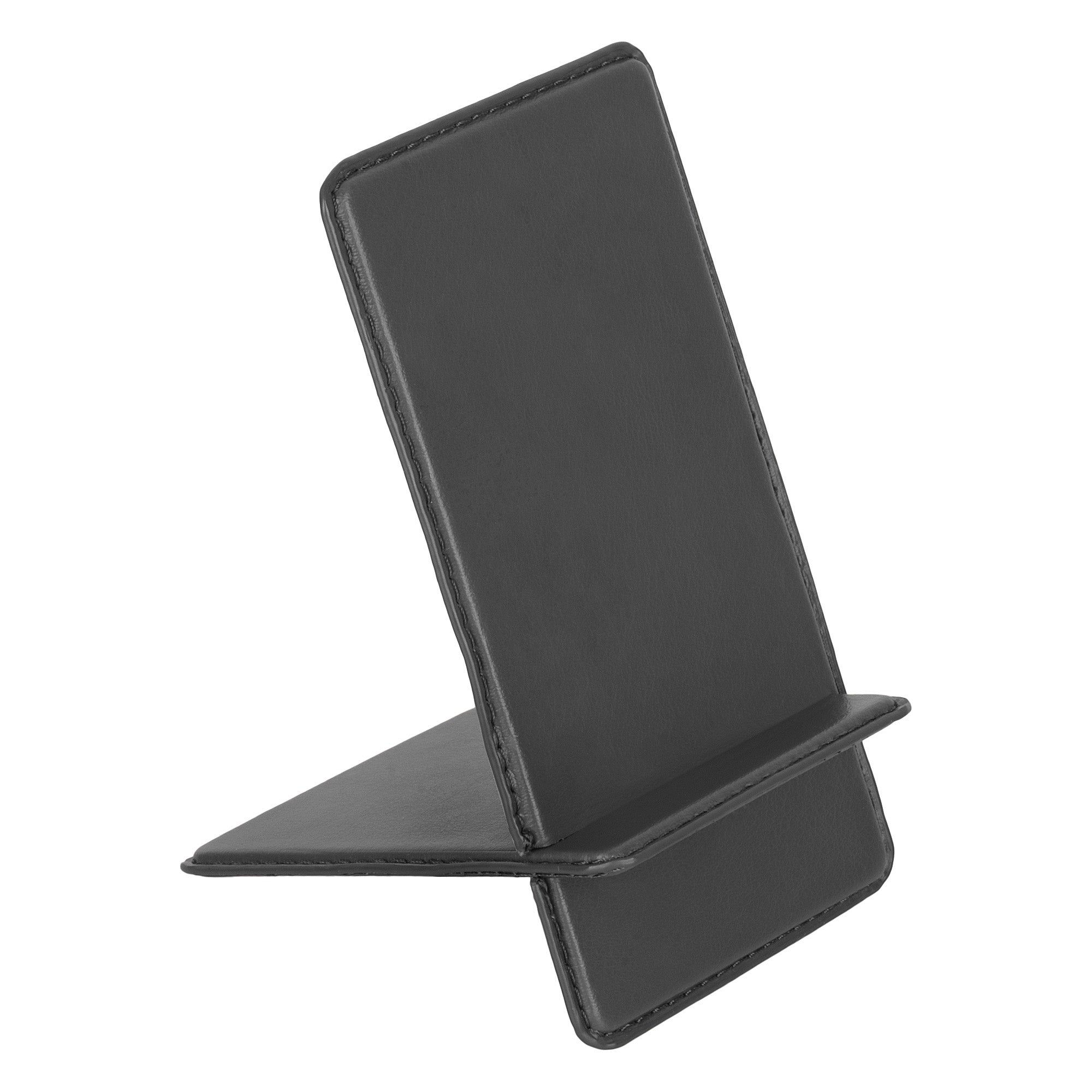 V-CUBE DESIGNS Premium Vegan Leather Universal Travel Mobile Holder -Grey