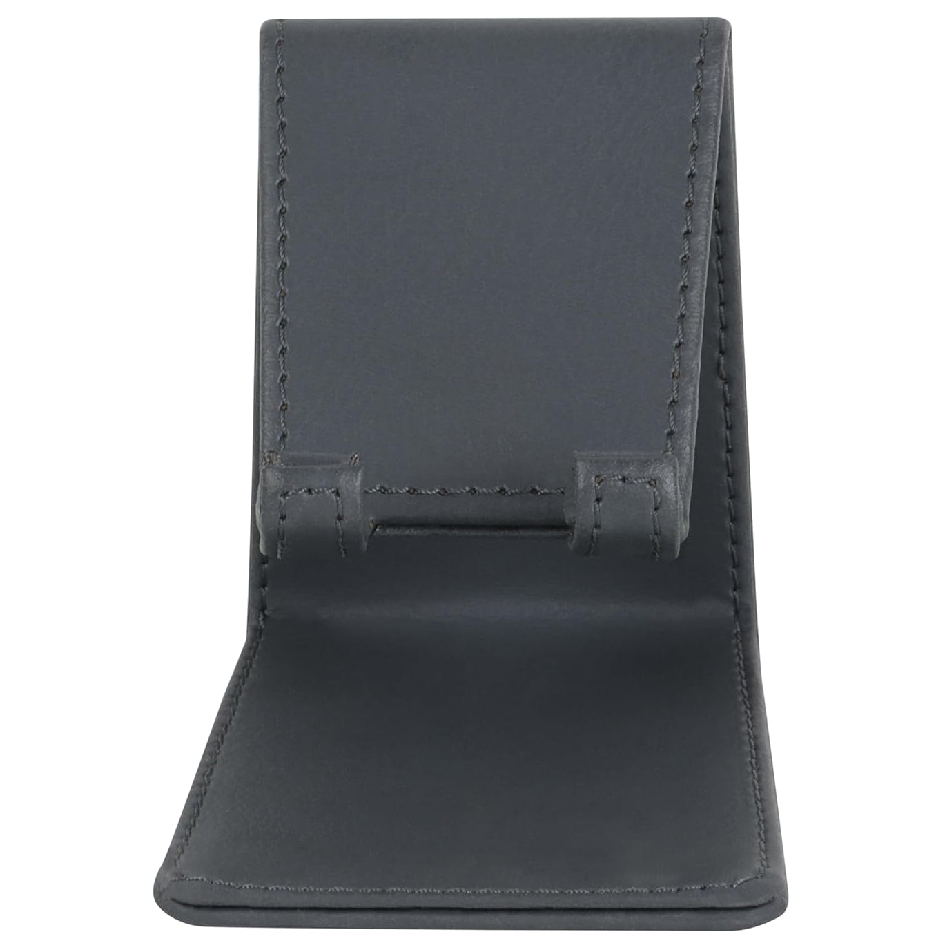 V-CUBE DESIGNS Premium Vegan Leather Mobile Holder Grey