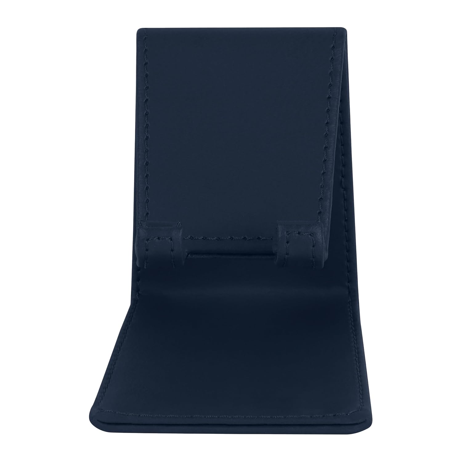 V-CUBE DESIGNS Premium Vegan Leather Mobile Holder Navy Blue