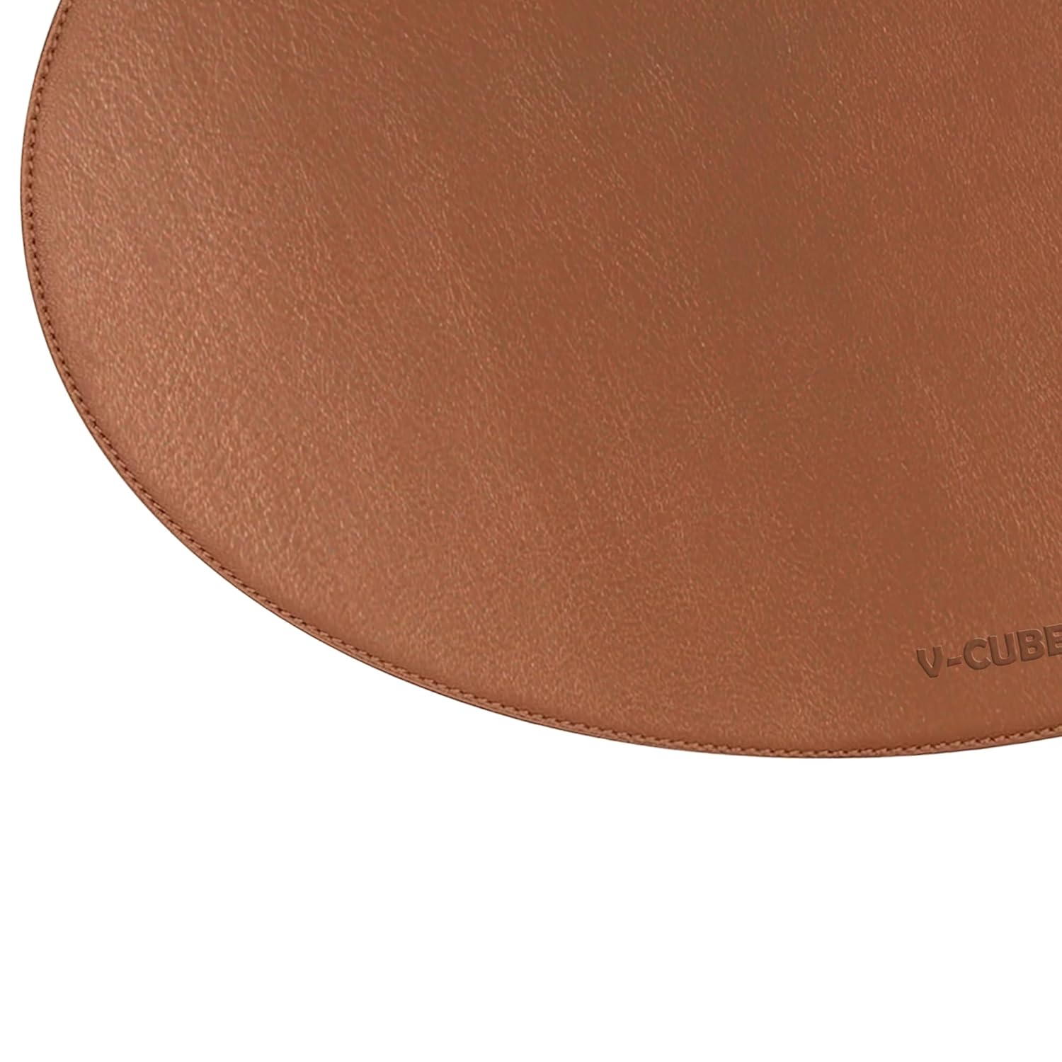 V-CUBE Designs Premium Vegan Leather Dining Table Placemats Set of 4 - Tan