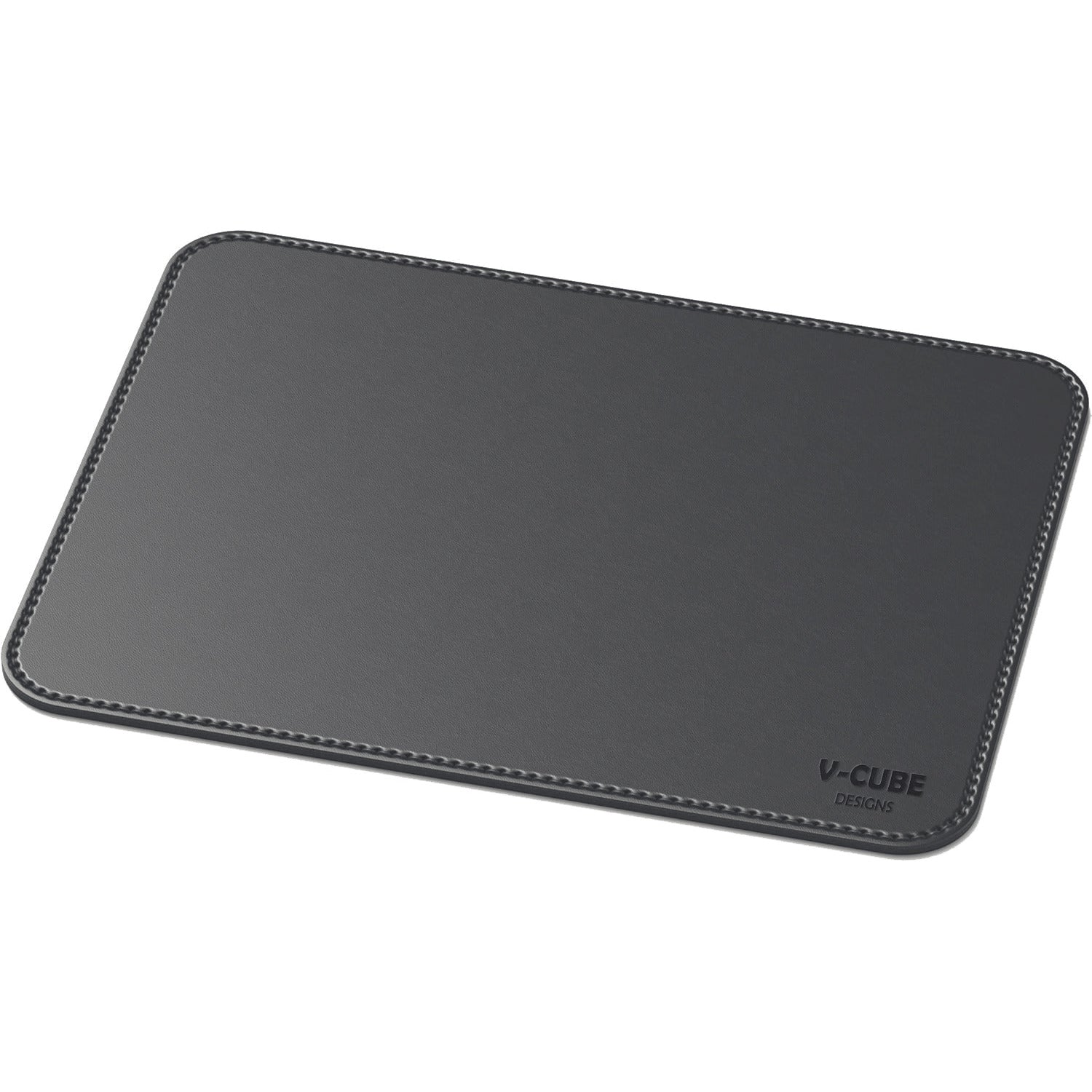 Side profile showing the 2.4mm cushioned layer of a mouse pad for laptop ergonomic wrist support.